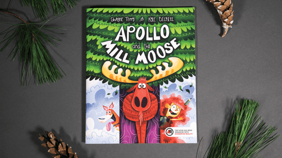 Apollo and the Mill Moose augmented reality children's book