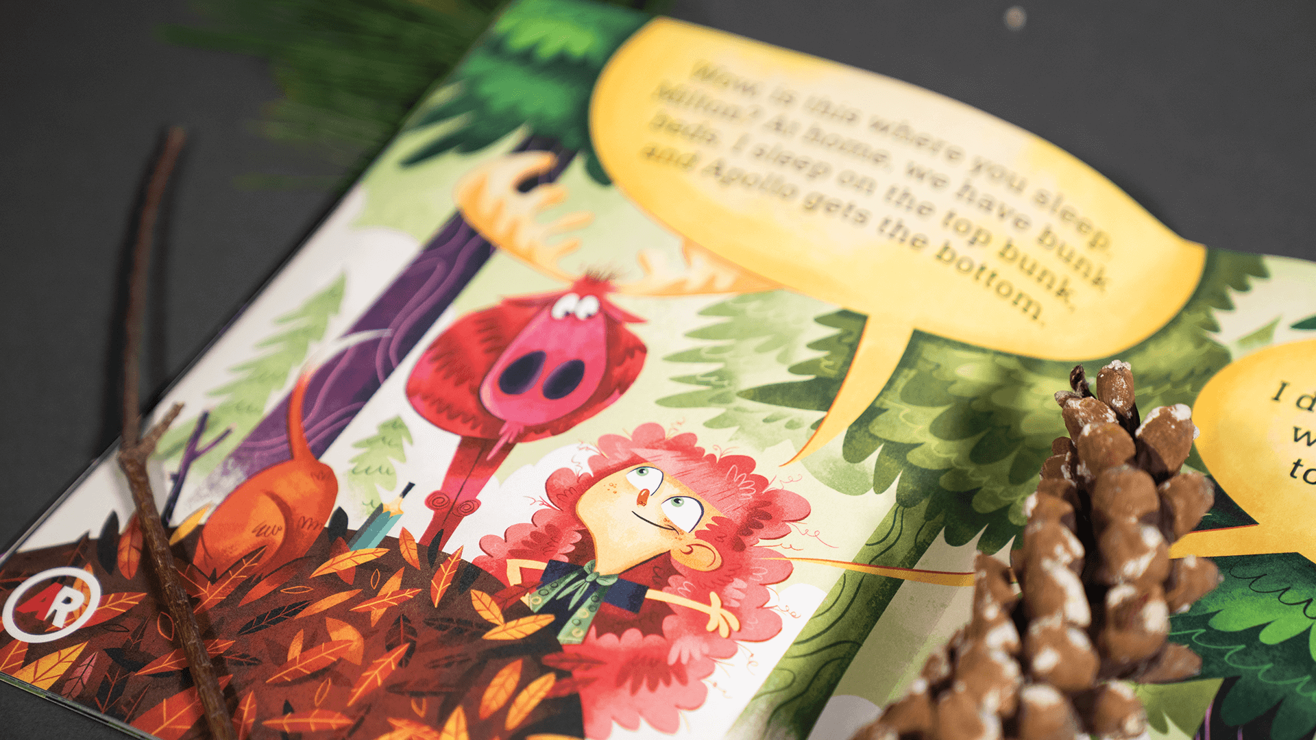 Apollo and the Mill Moose augmented reality children's book