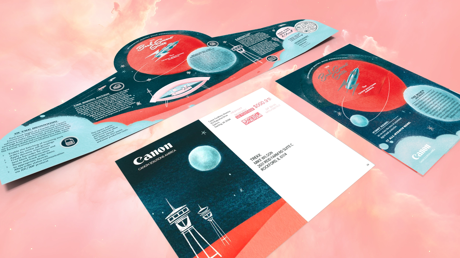 Book Smart Suite Direct Mail Campaign