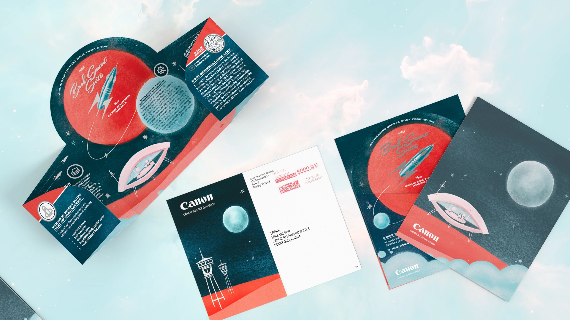 Book Smart Suite Direct Mail Campaign