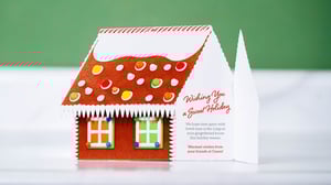 Gingerbread House Card