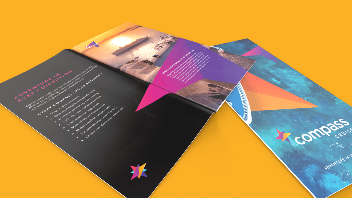 Compass Cruise Mailer Brochure