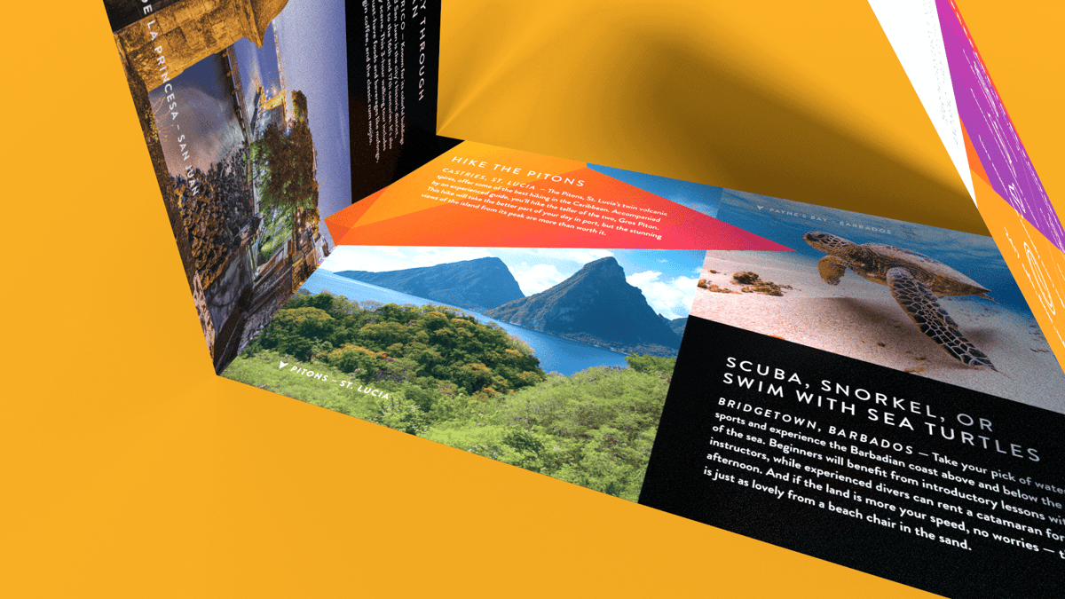 Compass Cruise Mailer Brochure