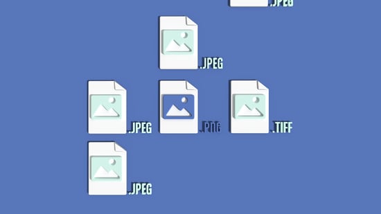 image of different types of file formats