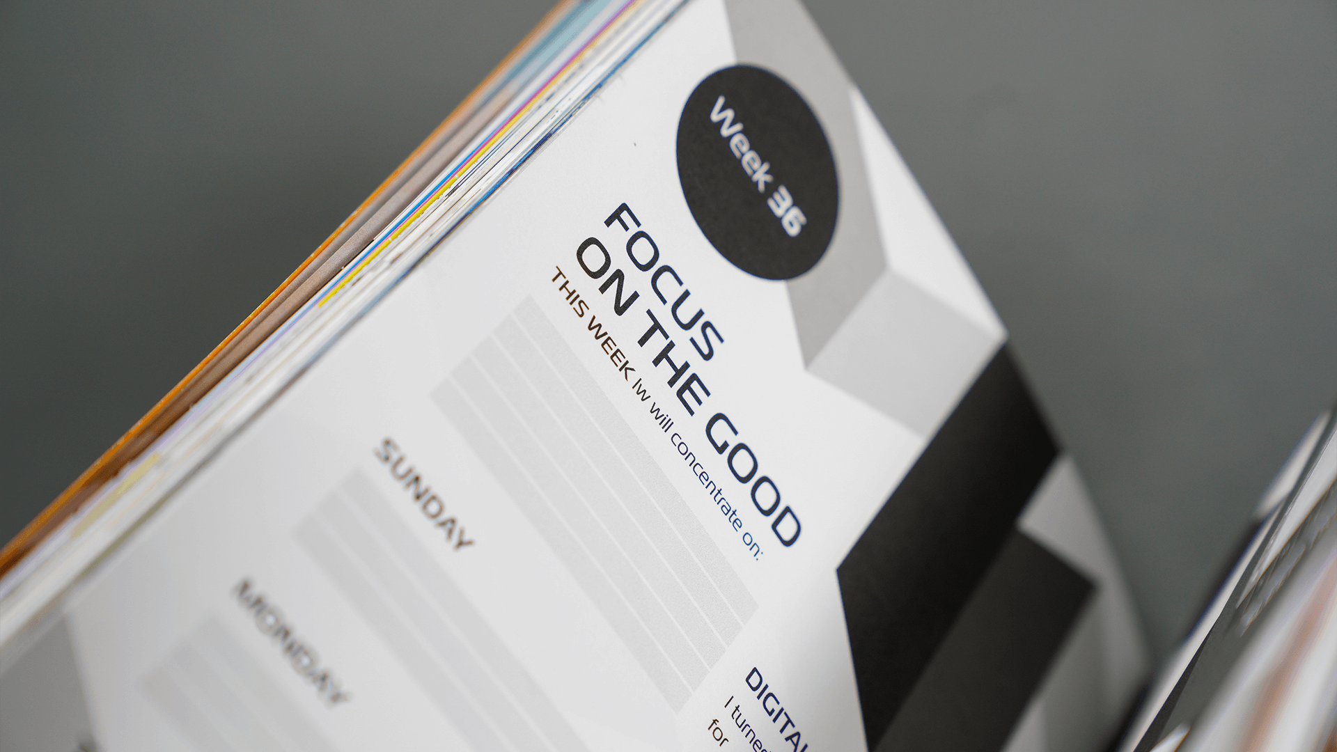 Explore Quality: The Journal detail shot