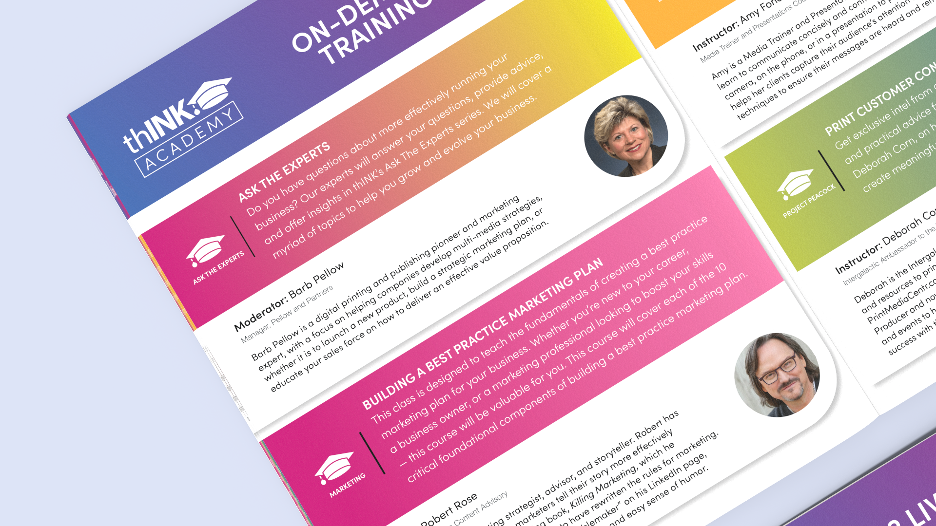thINK Academy course catalog