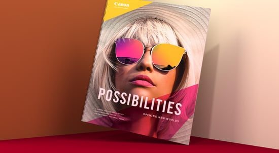 woman with sunglasses on the ProStream booklet cover