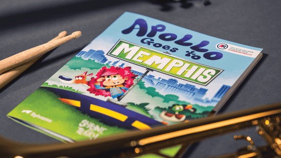 Apollo Goes to Memphis Augmented Reality Children's Book